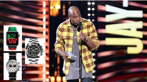 Dave Chappelle's Diverse Watch Collection: From Apple to Rolex 